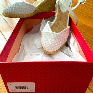 Ralph Lauren white espadrille only wore one time